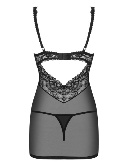 867-CHE-1 Nightie - Black