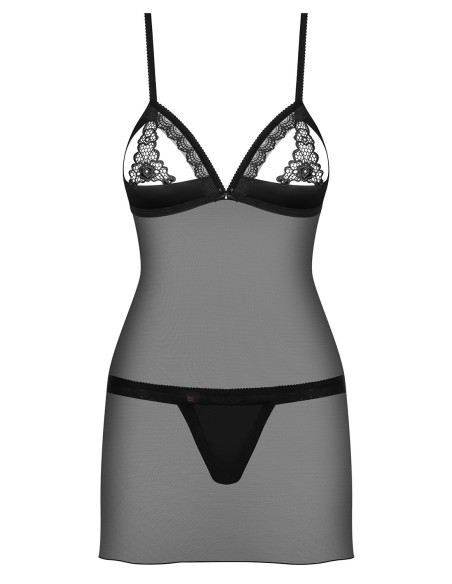 865-CHE-1 Camisón - Negro
