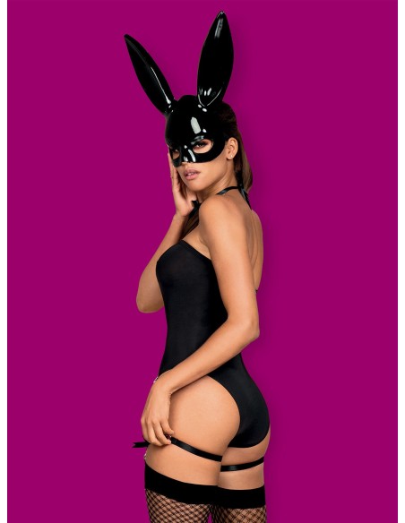 Bunny Costume 4 pcs - Noir