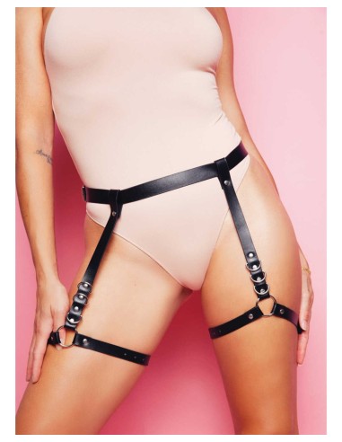 Clara Morgane Psyche Harness - Black