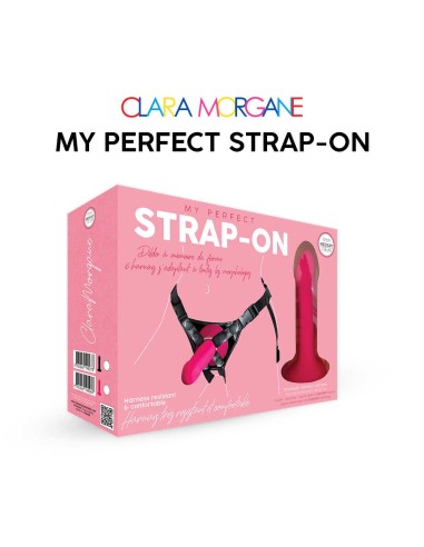 Mijn perfecte strap-on medium - roze