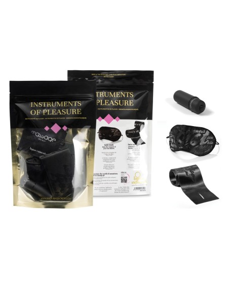 Pleasure Box - Mask, sensual links, stimulator, pod