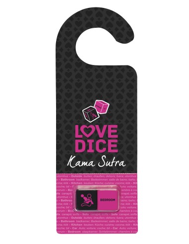 Dés Love Dice Kamasutra - Noir et Rose