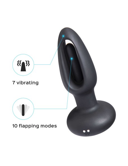 Snuggy - Plug anal vibratorio y estimulador de próstata