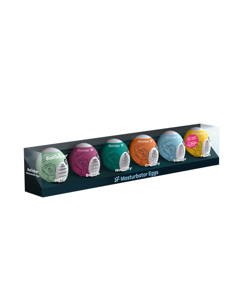 Masturbator Egg Set 6 pieces