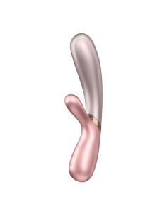 Satisfyer Hot Lover vibrador conejo calentado rosa