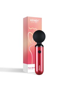 Pomi wand - Powerful mini vibrator - Pink and black