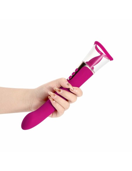 Sucking - 3 in 1 vibrator vibrating, licking and sucking