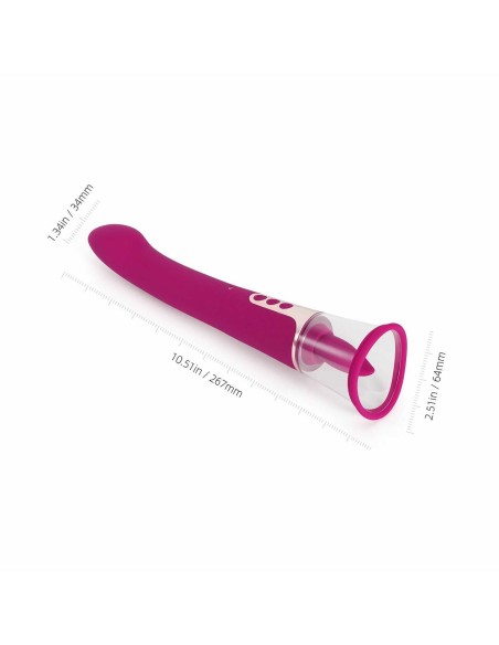 Sucking - 3 in 1 vibrator vibrating, licking and sucking