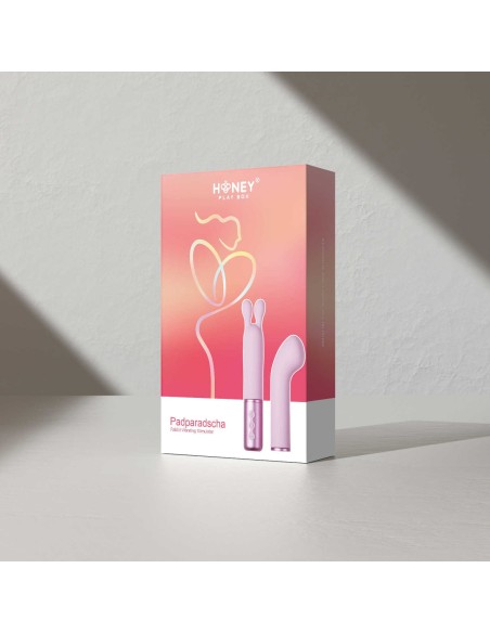 Padparadscha - The naughty collection - Vibrador con cabeza intercambiable Rosa