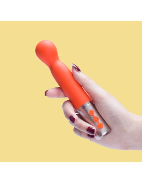 Padparadscha - The naughty collection - Vibrador con cabeza intercambiable Rosa