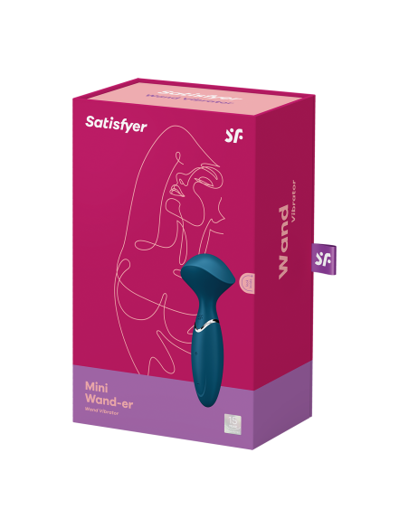 Vibrador Satisfyer Mini Wand-er - Azul