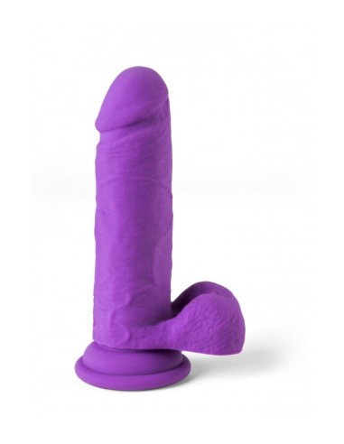 VIBRADOR REALISTA R12 14.4CM CON MANDO A DISTANCIA MORADO