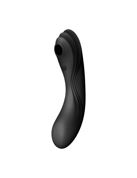 Satisfyer Curvy Trinity 4 Stimulator and Vibrator - Black