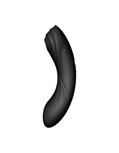 Satisfyer Curvy Trinity 4 Stimulator and Vibrator - Black