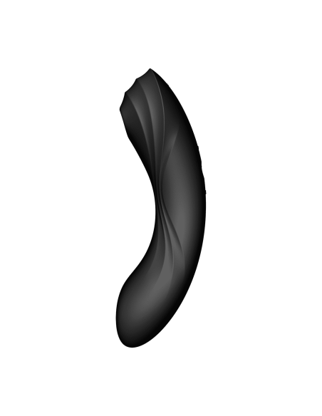 Satisfyer Curvy Trinity 4 Stimulator and Vibrator - Black