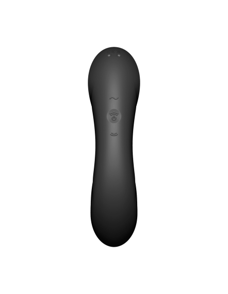 Satisfyer Curvy Trinity 4 Stimulator and Vibrator - Black