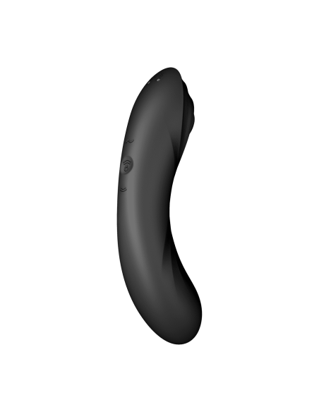 Satisfyer Curvy Trinity 4 Stimulator and Vibrator - Black