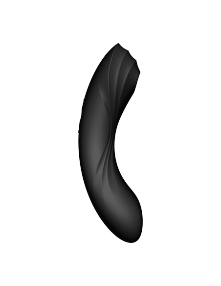 Satisfyer Curvy Trinity 4 Stimulator and Vibrator - Black