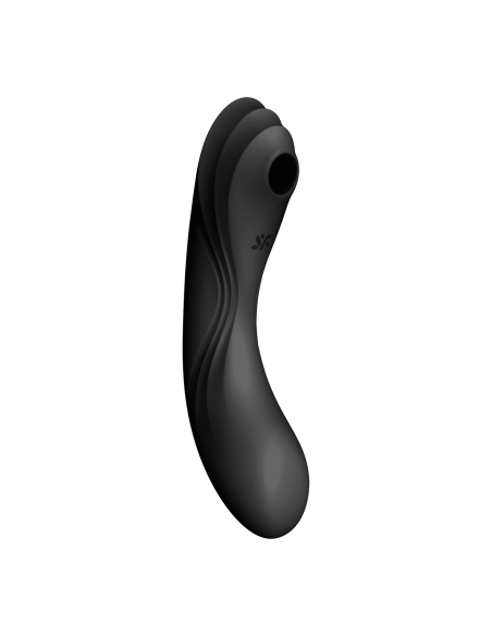 Satisfyer Curvy Trinity 4 Stimulator and Vibrator - Black