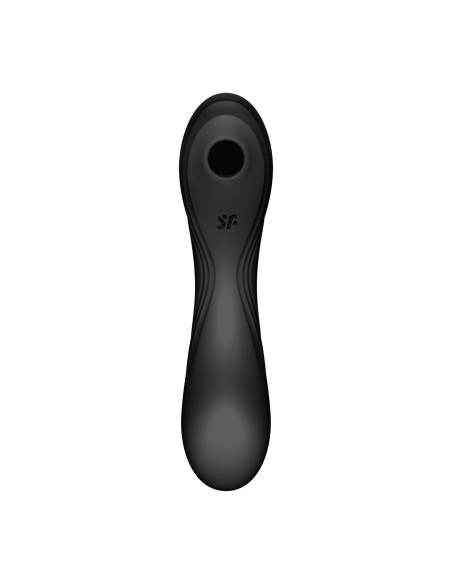 Satisfyer Curvy Trinity 4 Stimulator and Vibrator - Black