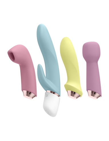 Satisfyer Marvelous four vibrator pack - Multicolor