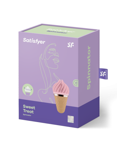 Stimulateur Satisfyer Sweet Treat - Rose