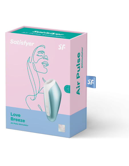 Satisfyer Love Breeze Stimulator - Turquoise