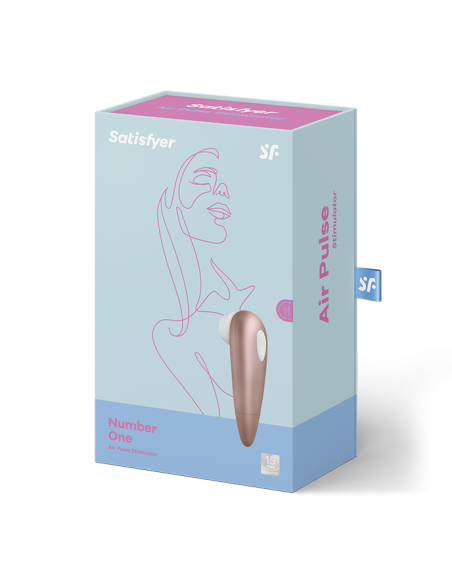 Estimulador Satisfyer Number One - Oro rosa