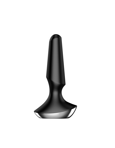 Plug anal vibrant connecté Satisfyer Plug-ilicious 2 - Noir