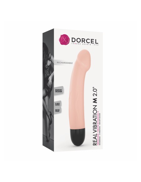 Real Vibration M Vibrator 22 cm 2.0 - Flesh