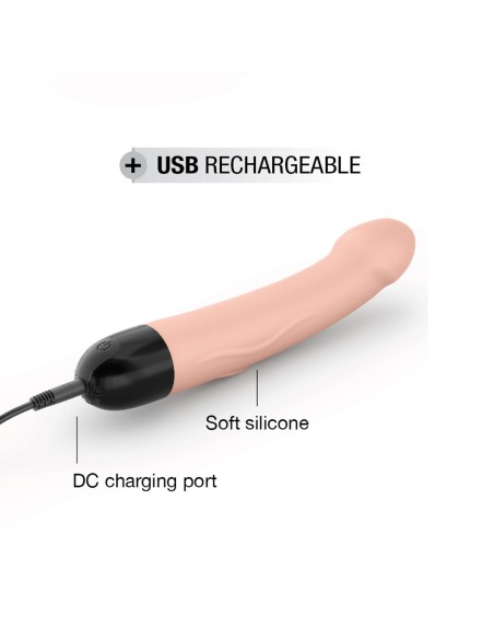 Real Vibration M Vibrator 22 cm 2.0 - Flesh