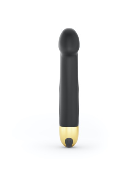 Real Vibration M 22 cm 2.0 vibrator - zwart en goud