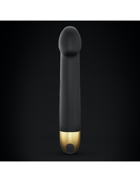 Real Vibration M 22 cm 2.0 vibrator - zwart en goud