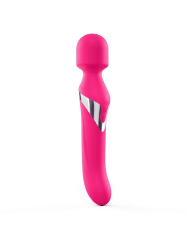 Dubbele orgasmes vibrator - Magenta