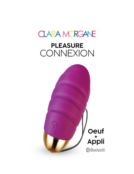 Pleasure connection Violet - Vibrating egg