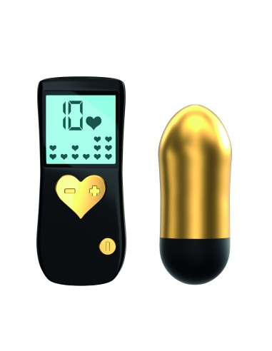 Cry Baby Vibrating Egg - Black and Gold