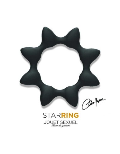 Star ring - Anneau a effet retardant - Noir