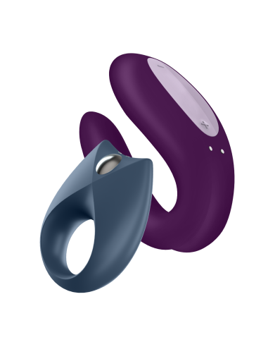 Partner box 2 - vibrador y anillo para el pene para parejas