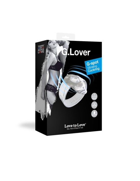 G-Lover L2L Cockring - Wit