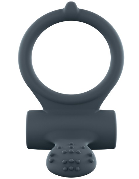 Cockring Vibrant Power Clit  - Noir