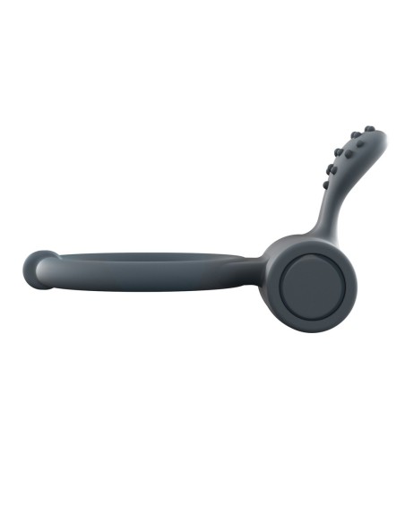 Cockring Vibrant Power Clit  - Noir