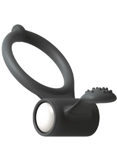 Cockring Vibrant Dorcel Power Clit - Noir