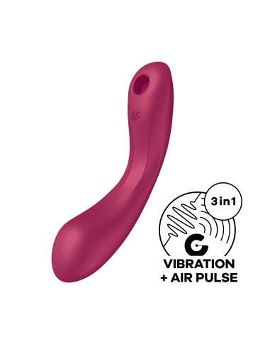 Curvy trinity 1 - 3 en 1 Rouge Satisfyer