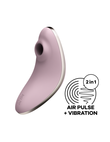 Estimulador y Vibrador Vulva Lover Satisfyer - Rosa