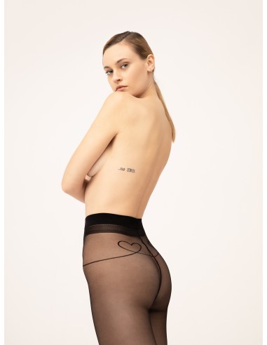 With Love Panty 15 DEN - Zwart