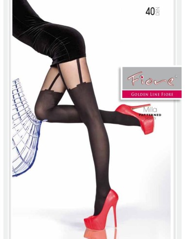 Milla Collants 40 DEN - Noir