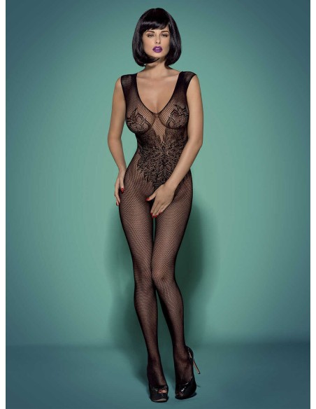 N112 Bodystocking Black