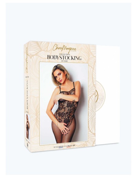 Bodystocking número 13 Clara Morgane - Negro