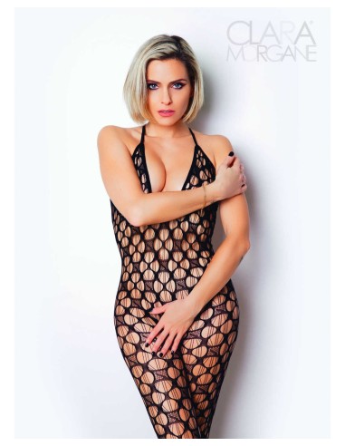 Bodystocking número 11 Clara Morgane - Negro